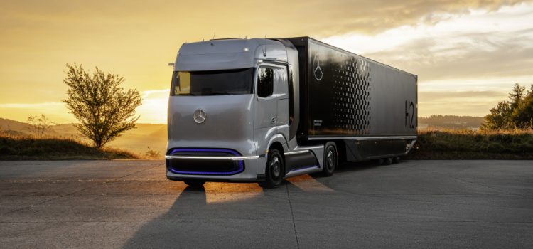 Mercedes-Benz Truck launch hydrogen fuel cell GenH2